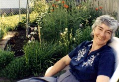 Ruth Bennett McDougal Dorrough; Family Garden; Summer